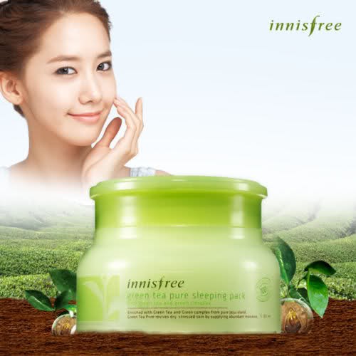 [Innisfree] Green Tea Sleeping Mask 80ml