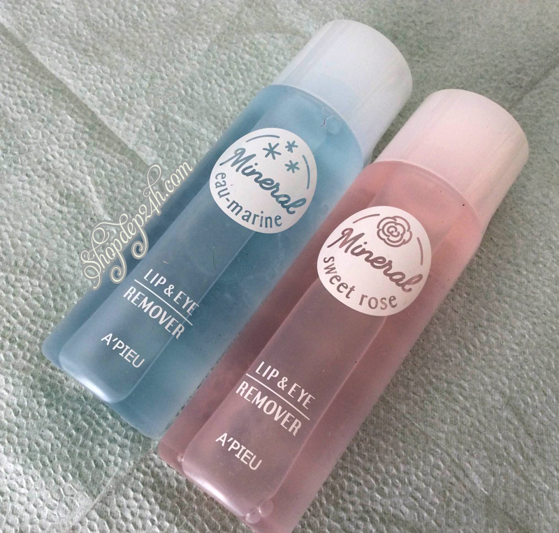 [A'pieu] Nước tẩy trang mắt môi  Lip & Eye Makeup Remover 100ml