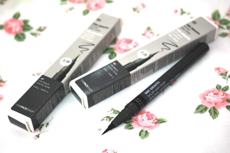 Kẻ mắt nước The Face Shop Ink Graffi Brush Pen Liner