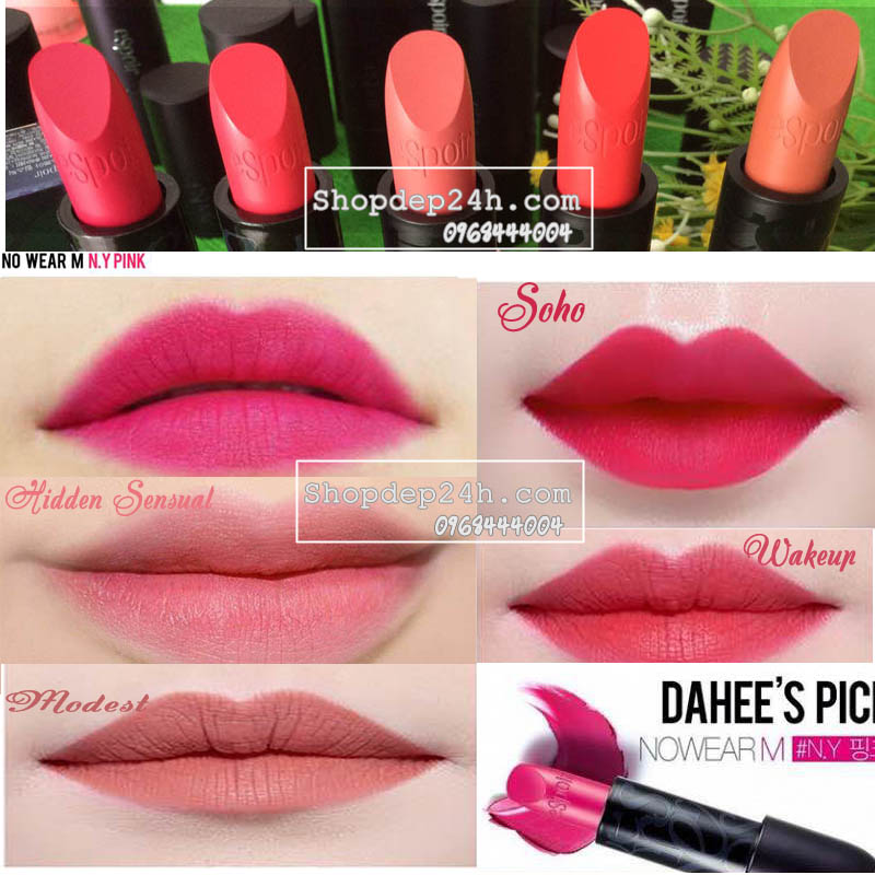 Son Espoir Lipstick No Wear Matte