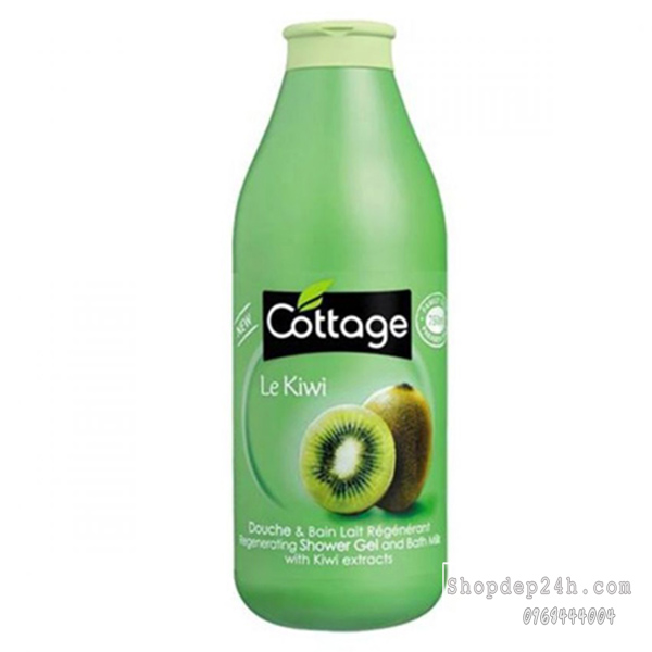 Sữa tắm nhập khẩu Cottage Le Kiwi Shower Gel 750ml
