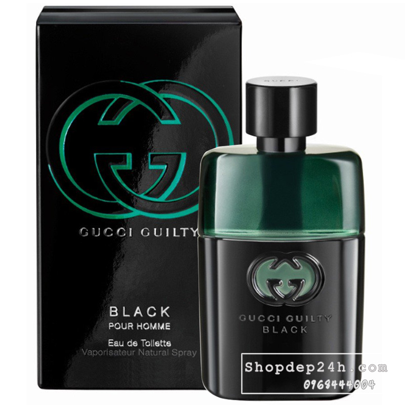 [Gucci] Nước hoa nam Gucci Guilty Black Pour Homme 90ml