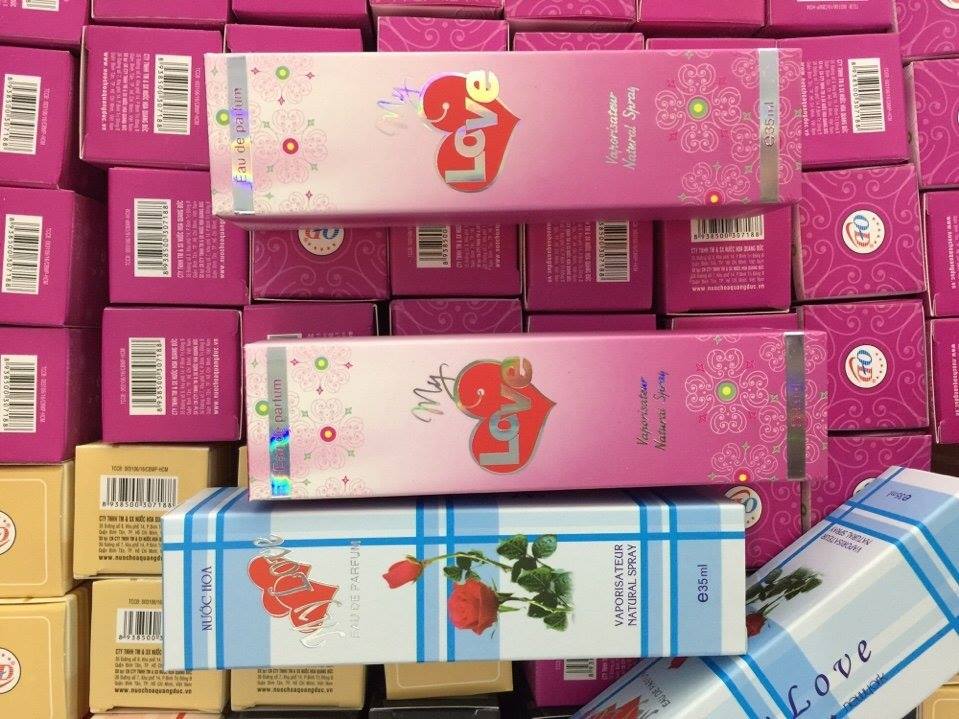 Nước hoa My Love đủ mùi  35ml