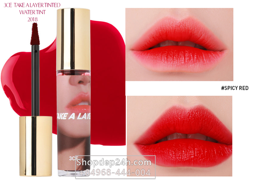 [3CE] Son 3CE Take A Layer Tinted Water tint hot trend 2018