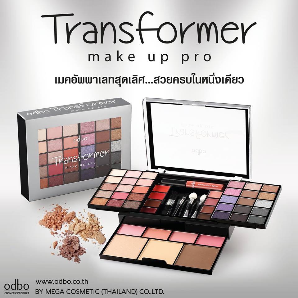[Odbo] Bộ mỹ phẩm trang điểm Odbo Transformer Thái Lan OD1016