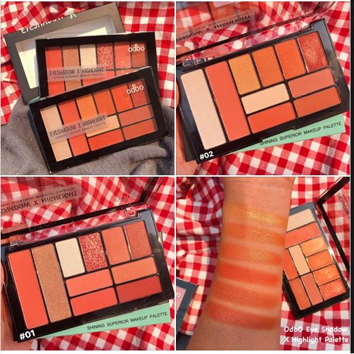 [Odbo] Phấn mắt và tạo khối Thái Lan OD1025