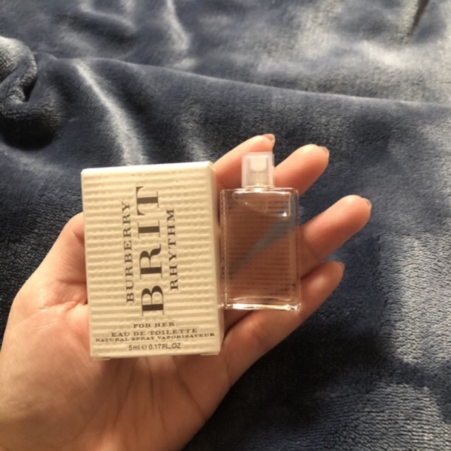 [Burberry] Nước hoa mini nữ Burberry Brit Rhythm Floral 5ml EDT