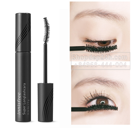 [Innisfree] Mascara Innisfree Super Longlashcara làm dài cong mi 7g